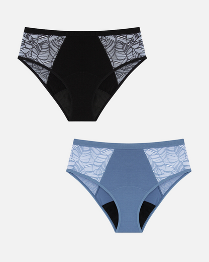 Koop 1 krijg 2 - Lace Brief - High Waist + GRATIS Stoffen servetten